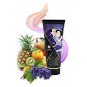 Массажный крем для тела с ароматом экзотических фруктов Exotic fruits - 200 мл. - Shunga - купить с доставкой в Домодедово