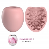 Розовый мастурбатор-яйцо Pleasure Egg I - Baile - в Домодедово купить с доставкой
