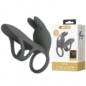 Серая стимулирующая насадка на пенис Matty - Baile - в Домодедово купить с доставкой