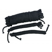 Чёрные хлопковые верёвки для бондажа - Orion - купить с доставкой в Домодедово