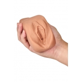 Маструбатор-вагина с вибрацией Soft   Wet Renata Realistic Tan Masturbator - Blush Novelties - в Домодедово купить с доставкой