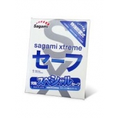 Презерватив Sagami Xtreme Ultrasafe с двойным количеством смазки - 1 шт. - Sagami - купить с доставкой в Домодедово