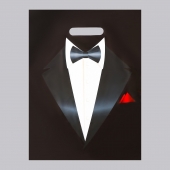 Пакет «Смокинг» полиэтиленовый с вырубной ручкой (30х40 см) - UPAK LAND - купить с доставкой в Домодедово