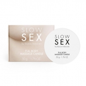 Массажная свеча для всего тела Slow Sex - 50 гр. - Bijoux Indiscrets - купить с доставкой в Домодедово