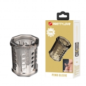 Дымчатая насадка на фаллос Ronael - Baile - в Домодедово купить с доставкой