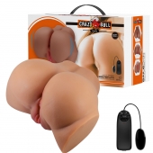 Карамельный мастурбатор-полуторс Emilia с вибрацией - Baile - в Домодедово купить с доставкой