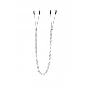 Зажимы на соски «Вилки» на цепочке - Pecado - купить с доставкой в Домодедово