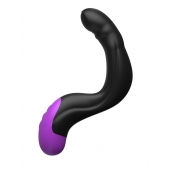 Черно-фиолетовый вибромассажёр простаты Hyper-Pulse P-Spot Massager - Pipedream - в Домодедово купить с доставкой