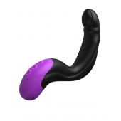 Черно-фиолетовый вибромассажёр простаты Hyper-Pulse P-Spot Massager - Pipedream - в Домодедово купить с доставкой
