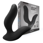 Черный вибромассажер простаты 3,5’’ Curve P-spot Massager - 12 см. - Erokay - в Домодедово купить с доставкой