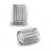 Прозрачная насадка с шипами STAY HARD COCK SLEEVE 01 CLEAR - Blush Novelties - в Домодедово купить с доставкой