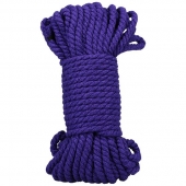 Фиолетовая верёвка для связывания и фиксации Bind Tie - 15,24 м. - Doc Johnson - купить с доставкой в Домодедово