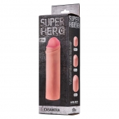 Фаллоудлинитель SUPER HERO Casanova - 18 см. - Lola Games - в Домодедово купить с доставкой