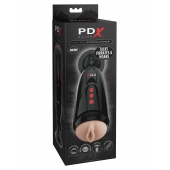 Мастурбатор-вагина с вибрацией Dirty Talk Starter Stroker - Pipedream - в Домодедово купить с доставкой