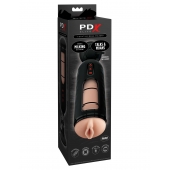 Мастурбатор-вагина с вибрацией Vibrating Mega Milker - Pipedream - в Домодедово купить с доставкой