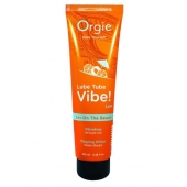 Гель с эффектом вибрации Lube Tube Vibe Low Sex On The Beach - 100 мл. - ORGIE - купить с доставкой в Домодедово