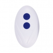 Синее эрекционное виброкольцо с клиторальной подушечкой и пультом ДУ Adjustable Fun Ring - Zero Tolerance - в Домодедово купить с доставкой