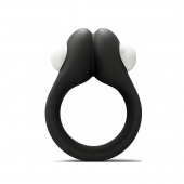Черное эрекционное кольцо Zippy Vibrating Ring With Bullet - Adrien Lastic - в Домодедово купить с доставкой