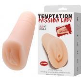 Телесный тугой мастурбатор-вагина Passion Lady - Baile - в Домодедово купить с доставкой