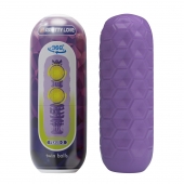 Фиолетовый мастурбатор Venus-X Twin balls - Baile - в Домодедово купить с доставкой