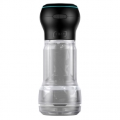 Набор PowerBlow   Feel Pocket Stroker Crystal: мастурбатор и интерактивная насадка - Kiiroo - в Домодедово купить с доставкой