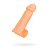 Оранжевая сувенирная свеча «Пенис» - Pecado - купить с доставкой в Домодедово