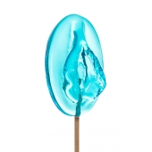 Леденец в форме вагины со вкусом блю кюрасао - 50 гр. - Sosuчki - купить с доставкой в Домодедово