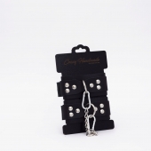 Черные кожаные наручники с регулируемыми ремешками - Crazy Handmade - купить с доставкой в Домодедово