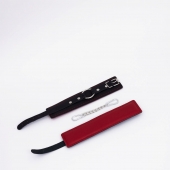 Черно-красные кожаные оковы - Crazy Handmade - купить с доставкой в Домодедово