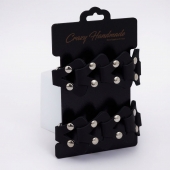 Черные кожаные наручники из звеньев - Crazy Handmade - купить с доставкой в Домодедово