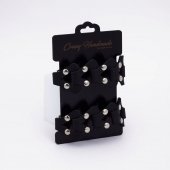 Черные кожаные оковы из звеньев - Crazy Handmade - купить с доставкой в Домодедово