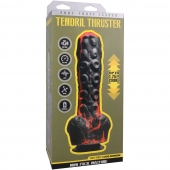 Черно-красная мини-машина на присоске Tendril Thruster - 21,6 см. - Doc Johnson - купить с доставкой в Домодедово