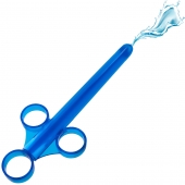 Синий шприц для введения лубриканта XL Lubricant Launcher - XR Brands - купить с доставкой в Домодедово