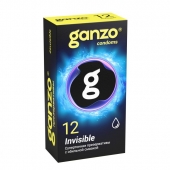 Супертонкие презервативы Ganzo Invisible - 12 шт. - Ganzo - купить с доставкой в Домодедово