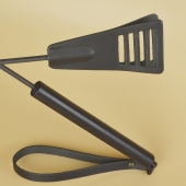 Черный кожаный стек «Сириус» - 60 см. - Sitabella - купить с доставкой в Домодедово