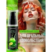 Съедобная смазка на водной основе с ароматом фейхоа - 60 гр. - Биоритм - купить с доставкой в Домодедово