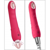 Малиновая насадка на душ с вибрацией Showers to orgasm - 20,1 см. - Orion - купить с доставкой в Домодедово