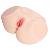 Мастурбатор-полуторс с двойным слоем материала и вибрацией Jenny Onahole Real Vagina - KOKOS - в Домодедово купить с доставкой