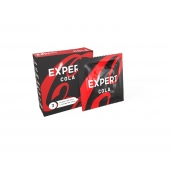 Презервативы с ароматом колы Expert Cola - 3 шт. - Expert - купить с доставкой в Домодедово
