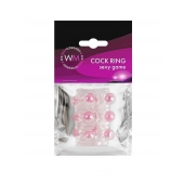 Прозрачная сквозная насадка на пенис с цветными шариками - Erowoman-Eroman - в Домодедово купить с доставкой