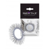 Круглое эрекционное кольцо с «ресничками» - Sextaz - в Домодедово купить с доставкой