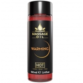 Массажное масло с согревающим эффектом Massage Oil Warming - 100 мл. - HOT - купить с доставкой в Домодедово