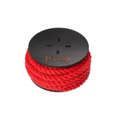 Красная веревка для шибари на катушке - 5 м. - Pecado - купить с доставкой в Домодедово