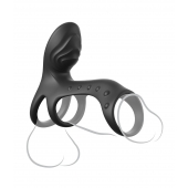 Черная насадка на пенис Ultimate Couples Cage Pro - Pipedream - в Домодедово купить с доставкой