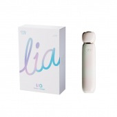 Бежевый вакуумный стимулятор клитора Lia - Zalo