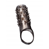 Дымчатая насадка на пенис с выпуклостями - 12 см. - Sex Expert - в Домодедово купить с доставкой