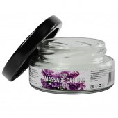 Массажная свеча «Сирень» - 50 мл. - SGAN - купить с доставкой в Домодедово