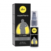 Пролонгатор-сыворотка pjur Superhero Delay Serum - 20 мл. - Pjur - купить с доставкой в Домодедово