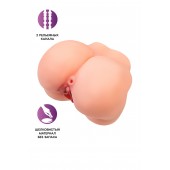 Реалистичный мастурбатор в форме попки с 2 любовными входами - No Name - в Домодедово купить с доставкой