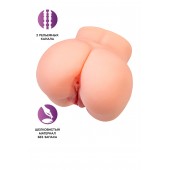 Реалистичный мастурбатор в форме попки с двумя любовными входами - No Name - в Домодедово купить с доставкой